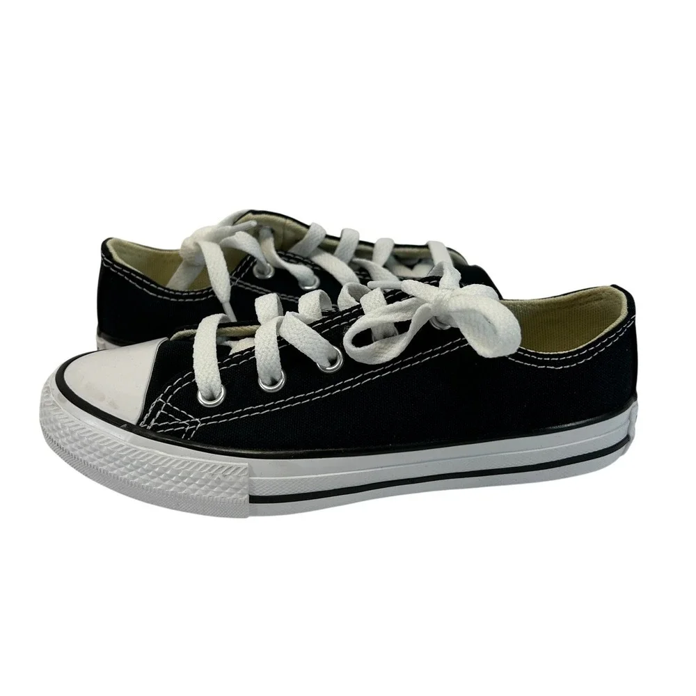 Converse Chuck Taylor All Star Ox Black Youth Size 13 Low Top Sneakers 3J235